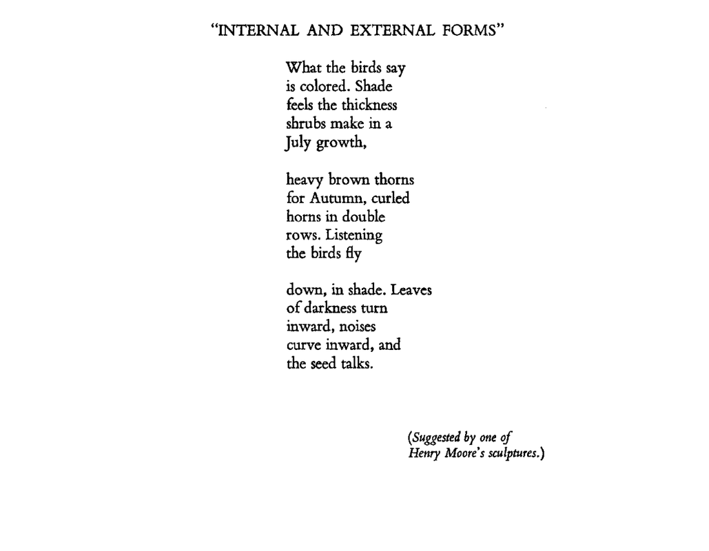 Internal And External Forms Poet Laureate Donald Hall